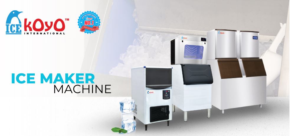Commercial ice maker machine