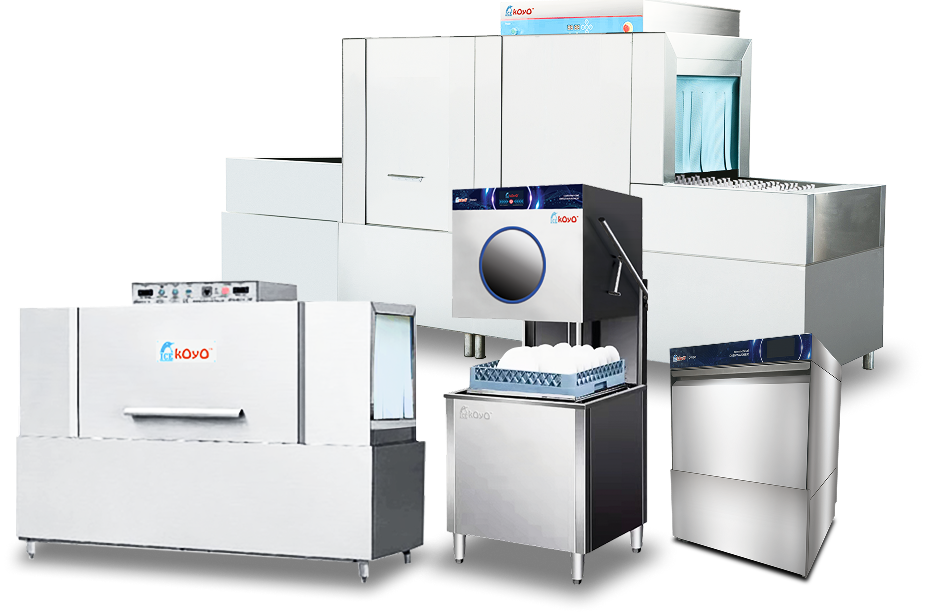 Koyo commercial dishwashers range